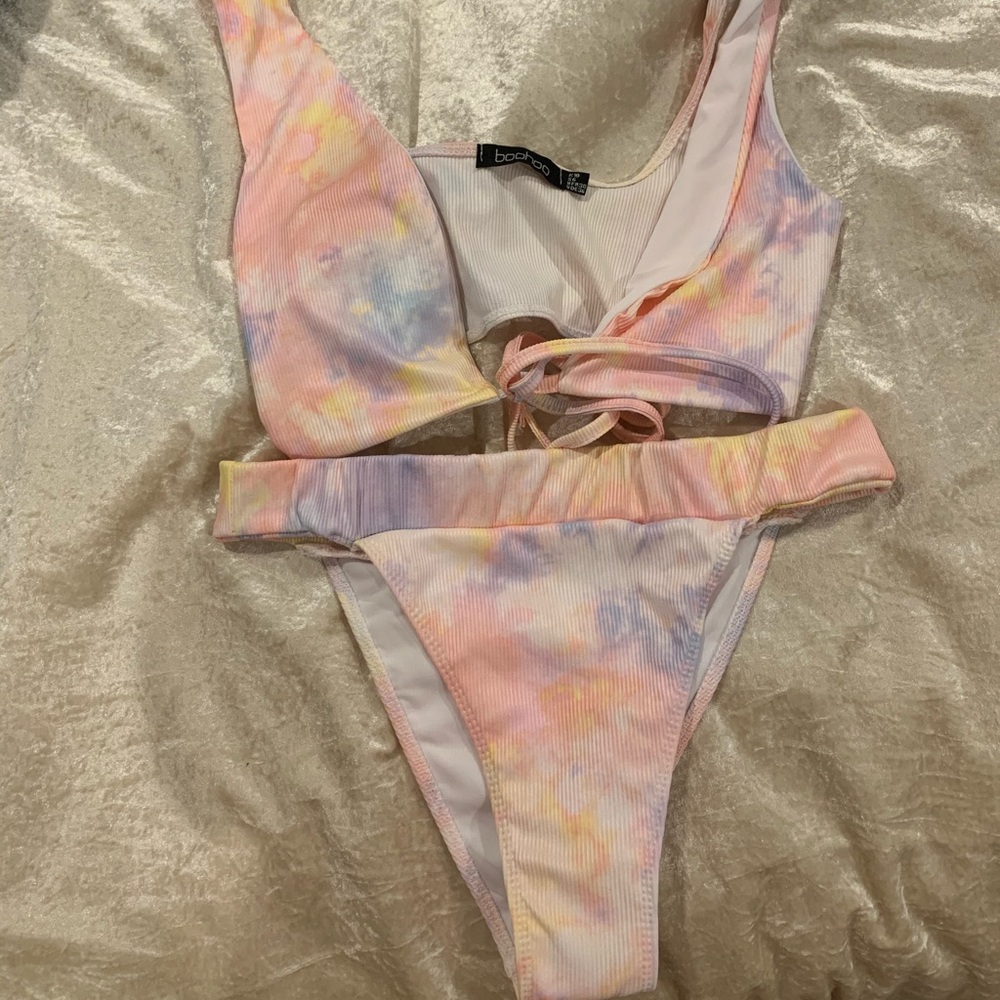 BRAND NEW tie dye bathing suit
